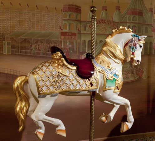 The New England Carousel Museum, located in Bristol, Connecticut