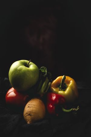 Mix of fresh vegetables