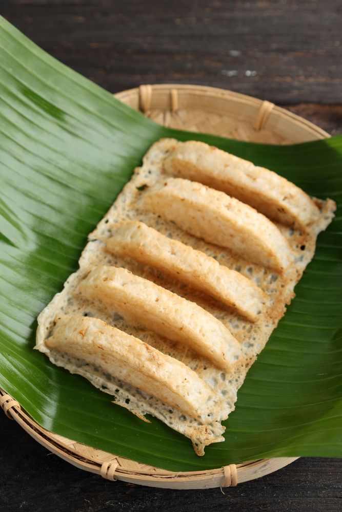 Traditional Indonesian Cake Made from RIce Flour