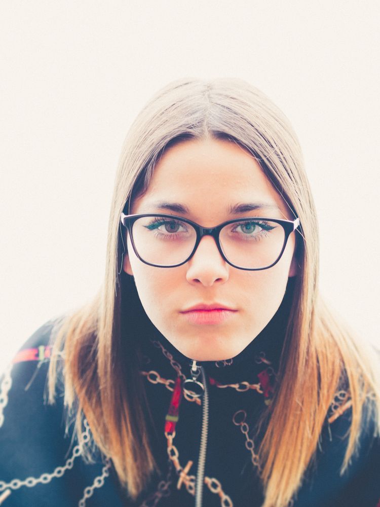 Woman in eyeglasses