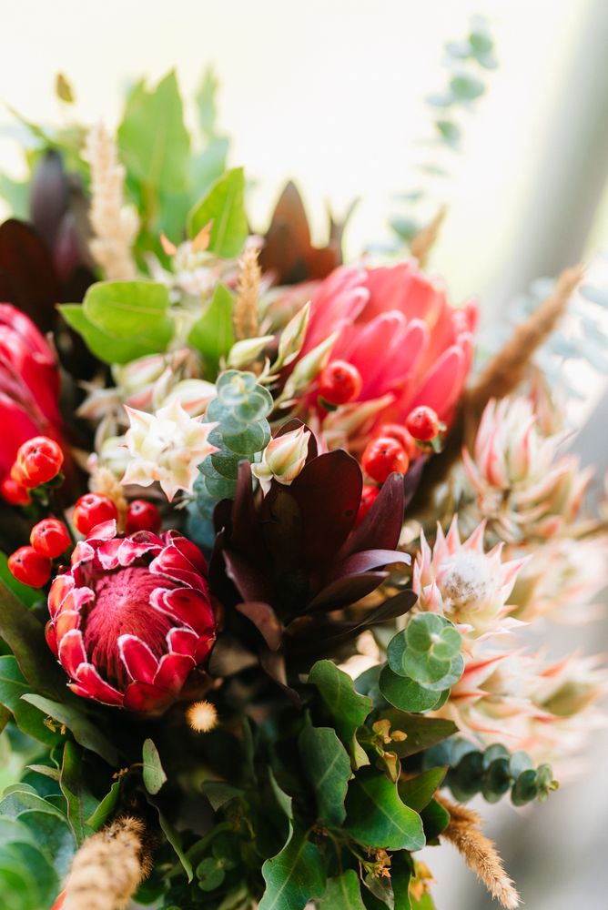 Red roses bouquet
