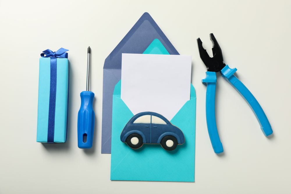 The concept of a gift for father's day