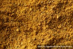 Close up of yellow curry powder 4dRVL0