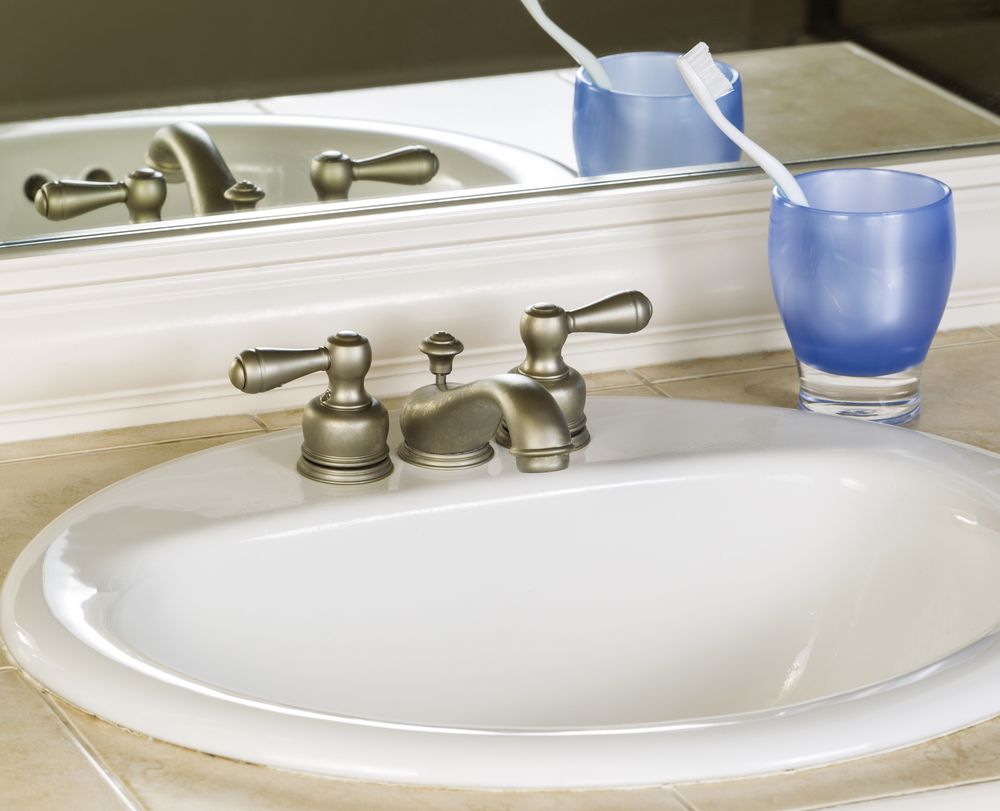 Bathroom Sink and Faucet