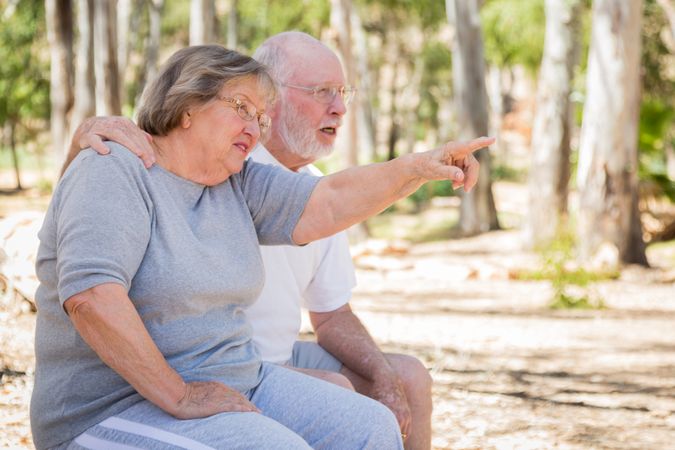 Mature Couple Enjoying The Outdoors