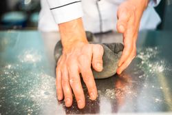Pasta making process