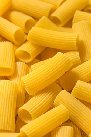 Organic Dry Raw Rigatoni Pasta
