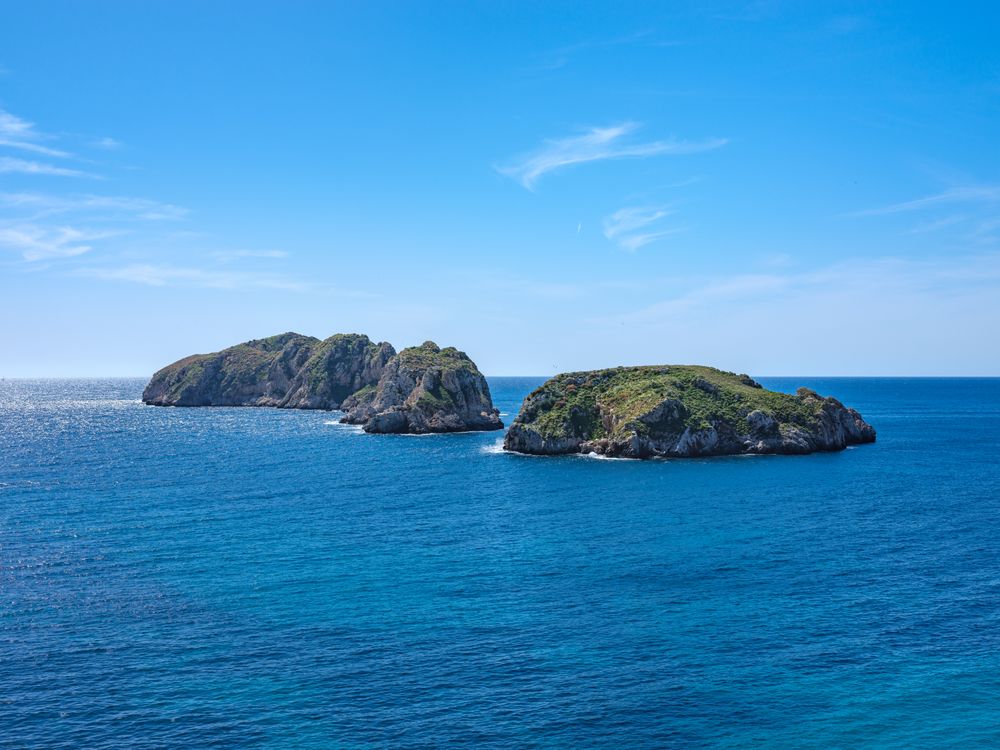 Beautiful views of protected islands