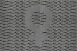 Aerial picture depicting a percentage of people who are lost due to violence towards woman