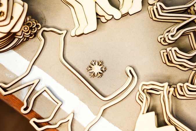 Woodworking workshop eco-friendly Christmas toys