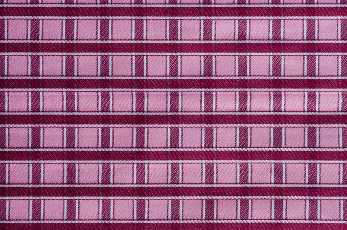 Brown fabric plaid texture. Cloth background