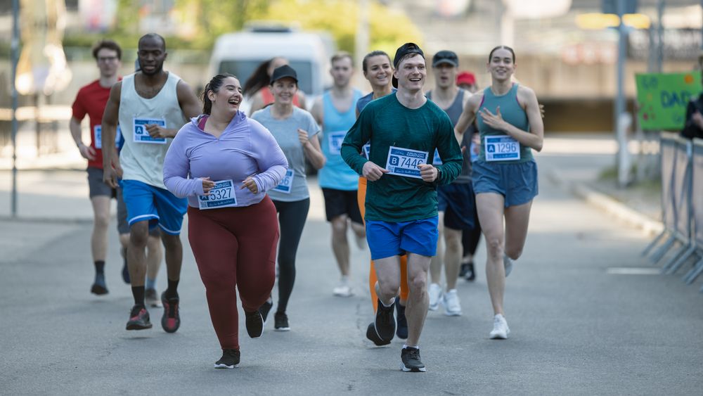 Runners Participating in a Charity Run to Raise Money a Cause