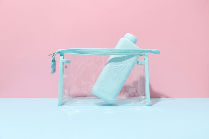 Bath accessories, toilet bag for different self care items