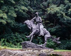 Remington Statue, Fairmount Park, Philadelphia DbG925