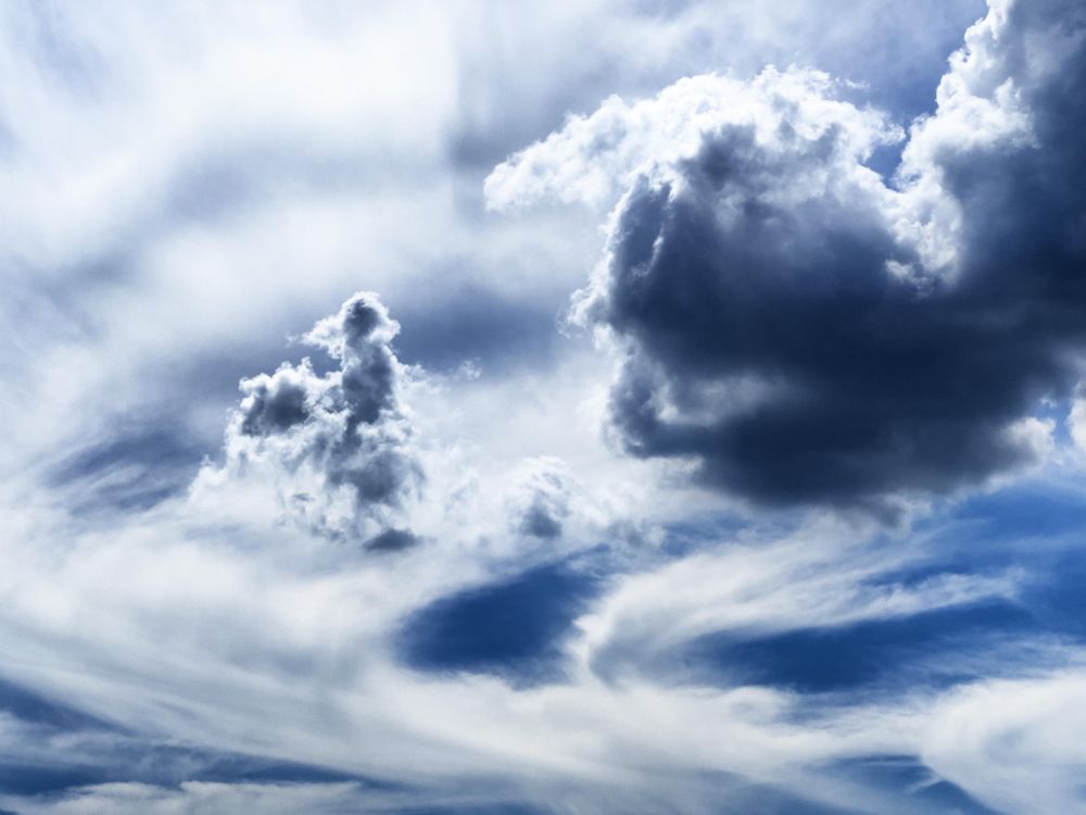 Stormy cloudscape