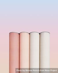 Pastel pipes against a gradient sky 5lGvm0