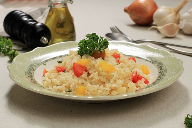 Chinese Style Vegetable Fried Rice