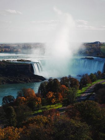 Landscape photography of the Niagara Falls