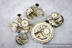Mechanism inside of watches or clocks bGRRle