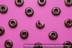 Chocolate glazed donuts pattern 5w9eWb
