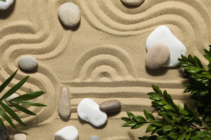 Composition for Zen, Relaxation, Harmony and Balance concept