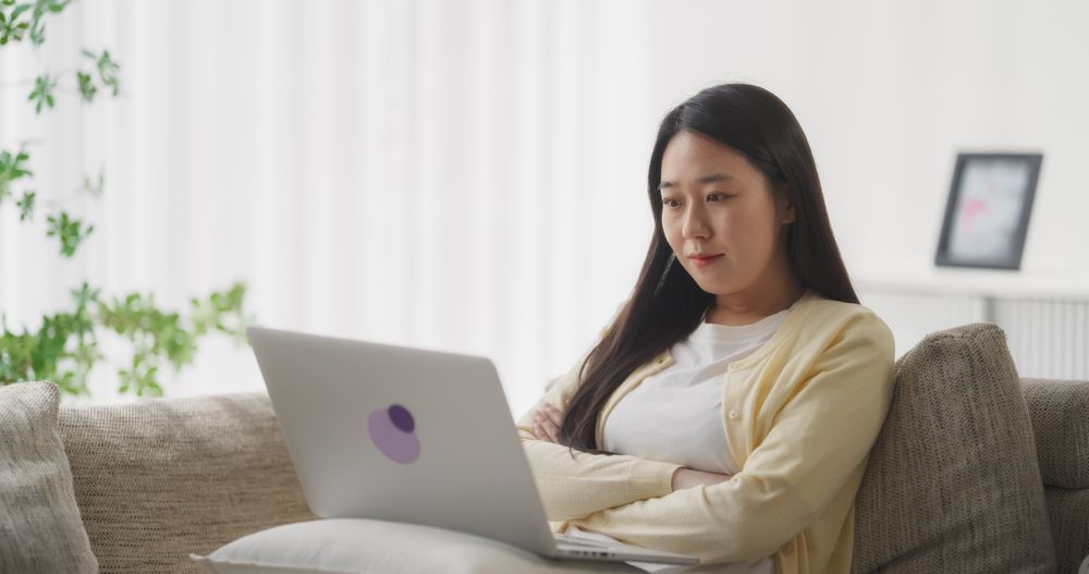 Female South Korean Professional Working in Remote Employment