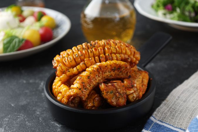 Spicy Corn Ribs Vegan Vegetarian Plant Based