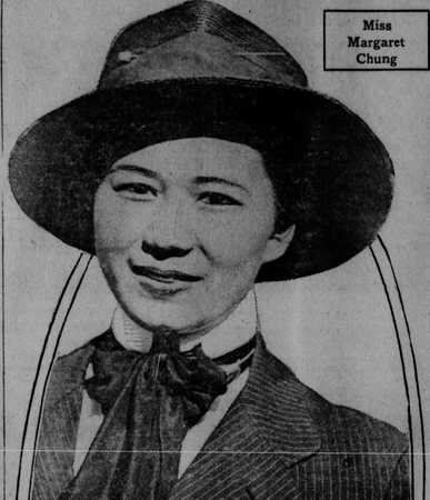 Margaret "Mom" Chung (1889 – 1959) was the first known American-born Chinese female physician
