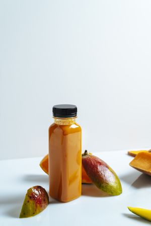 Mango and pumpkin smoothie