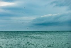 Cloudy day in Batumi, Georgia