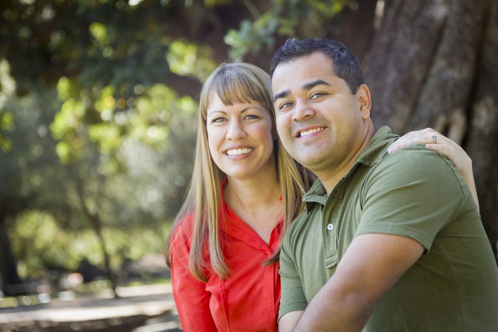 Couple Portrait at the Park