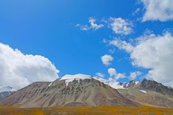 Karakoram Mountains between the China and Pakistan border
