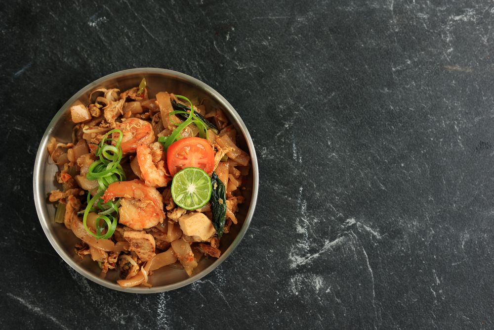 Kwetiau Udang, Stir Fry Char Kway Teow Kwetiau Seafood