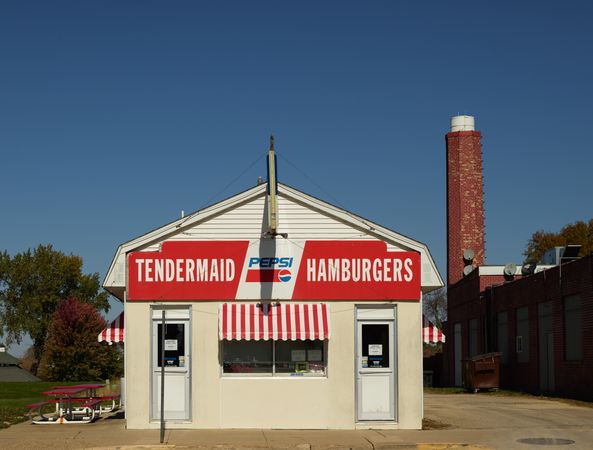 The Tendermaid Hamburgers restaurant in Austin, Minnesota