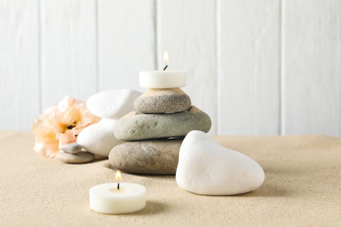 Composition for Zen, Relaxation, Harmony and Balance concept