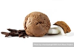 Coconut chocolate ice cream 5zxLNb