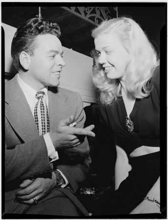 New York City, New York, USA - June 1946: Portrait of Doris Day and Les Brown