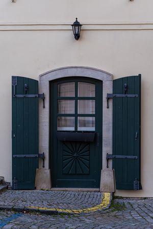 Decooration of the building in Old Prague