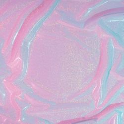 Iridescent neon on gradient foil
