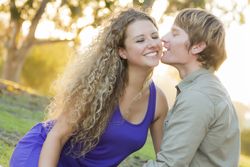 A Couple Enjoying A Day in the Park