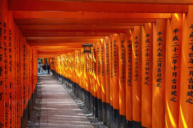 Thousands Torii Gate in Kyoto, Japan