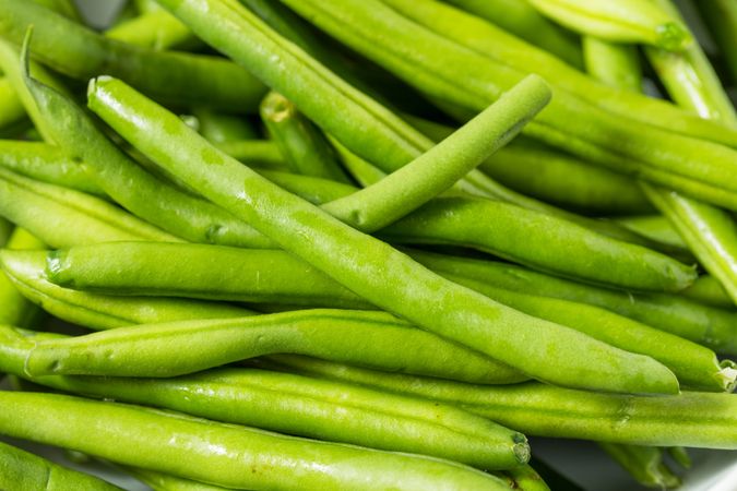 Raw Organic French Green Beans