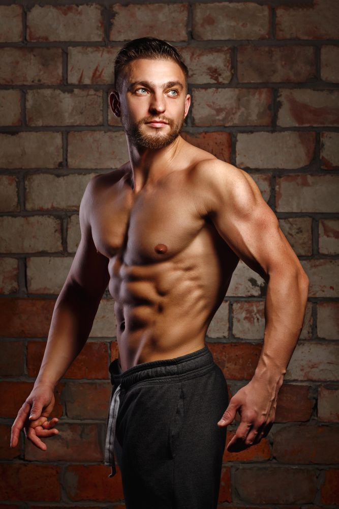 Bodybuilder ahead of the competition