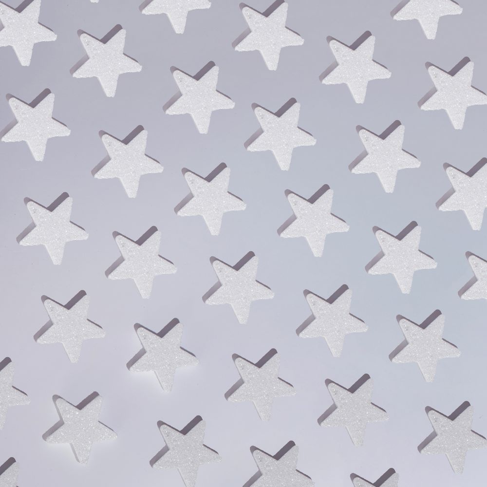 Pattern of decorative stars