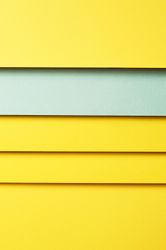 Yellow and mint paper