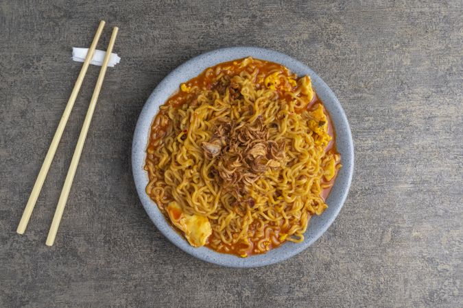 fried instant noodle