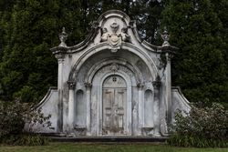 Grave at Spring Grove Cemetery and Arboretum in Cincinnati, Ohio