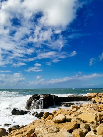 Seascape Mediterranean coast