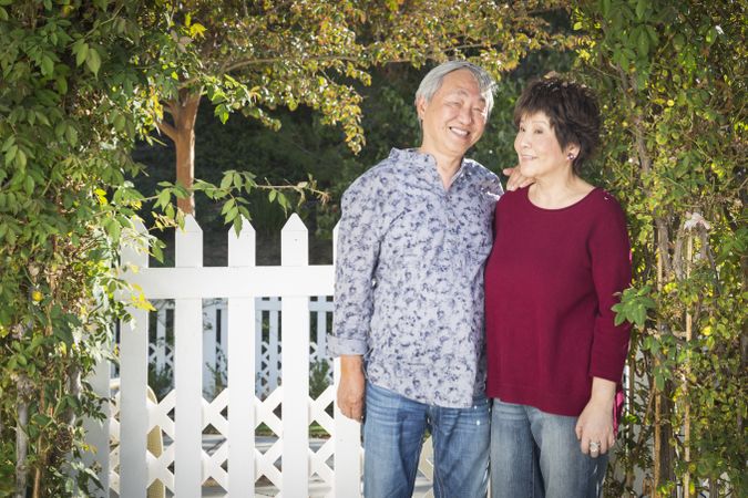Happy Chinese Couple Enjoying Their House