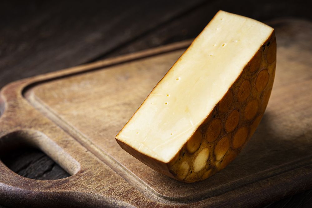 Half of cheese round